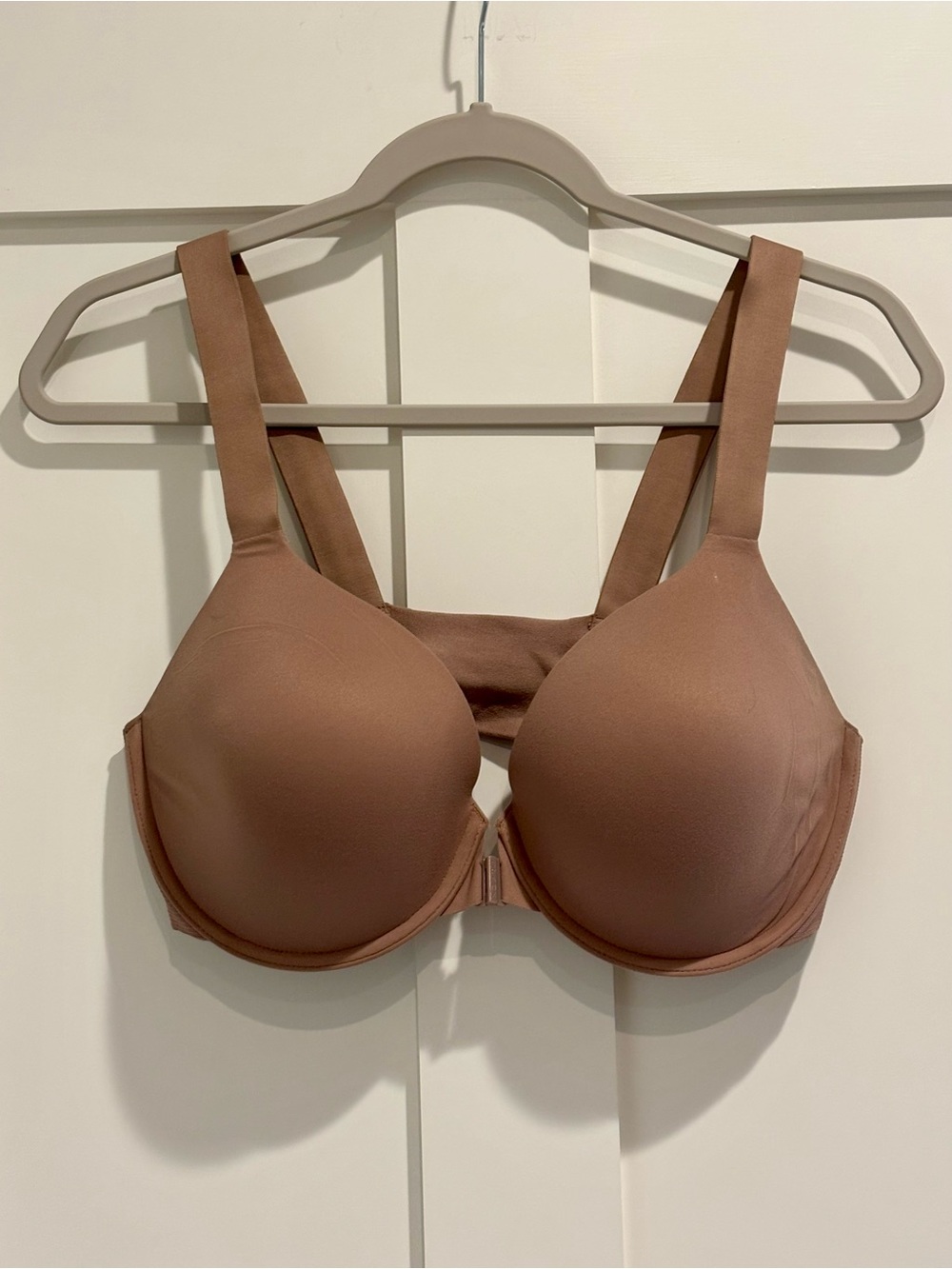 SPANX Smooth Contour Underwire Bra in Nutmeg Brown